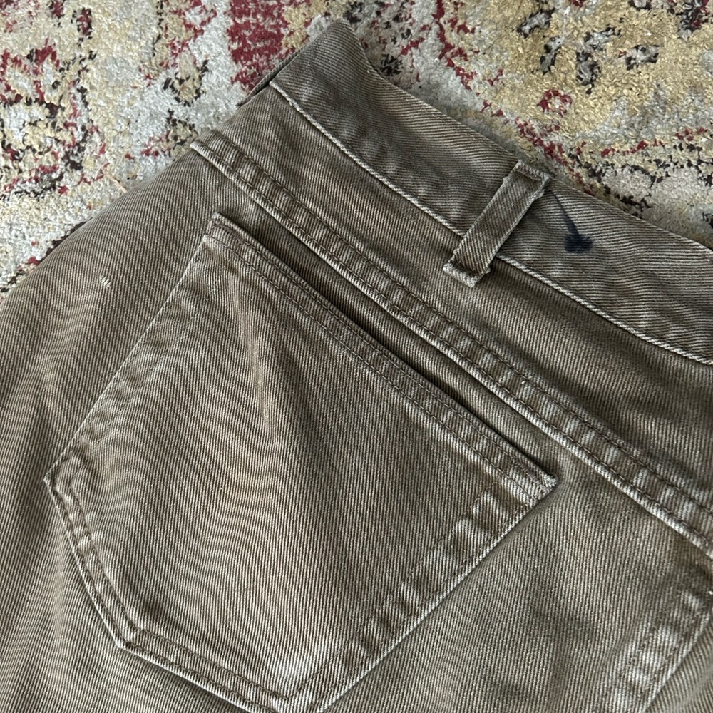 Tan Vintage L.L. Bean Classic Fit “Double L” Denim Jeans